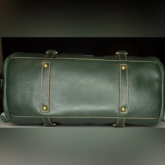 Dooney & Bourke Large Florentine Satchel in Ivy (Rare Color) - Picture 6 of 6